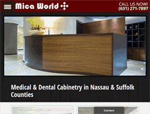 Tablet Screenshot of mica-world.com